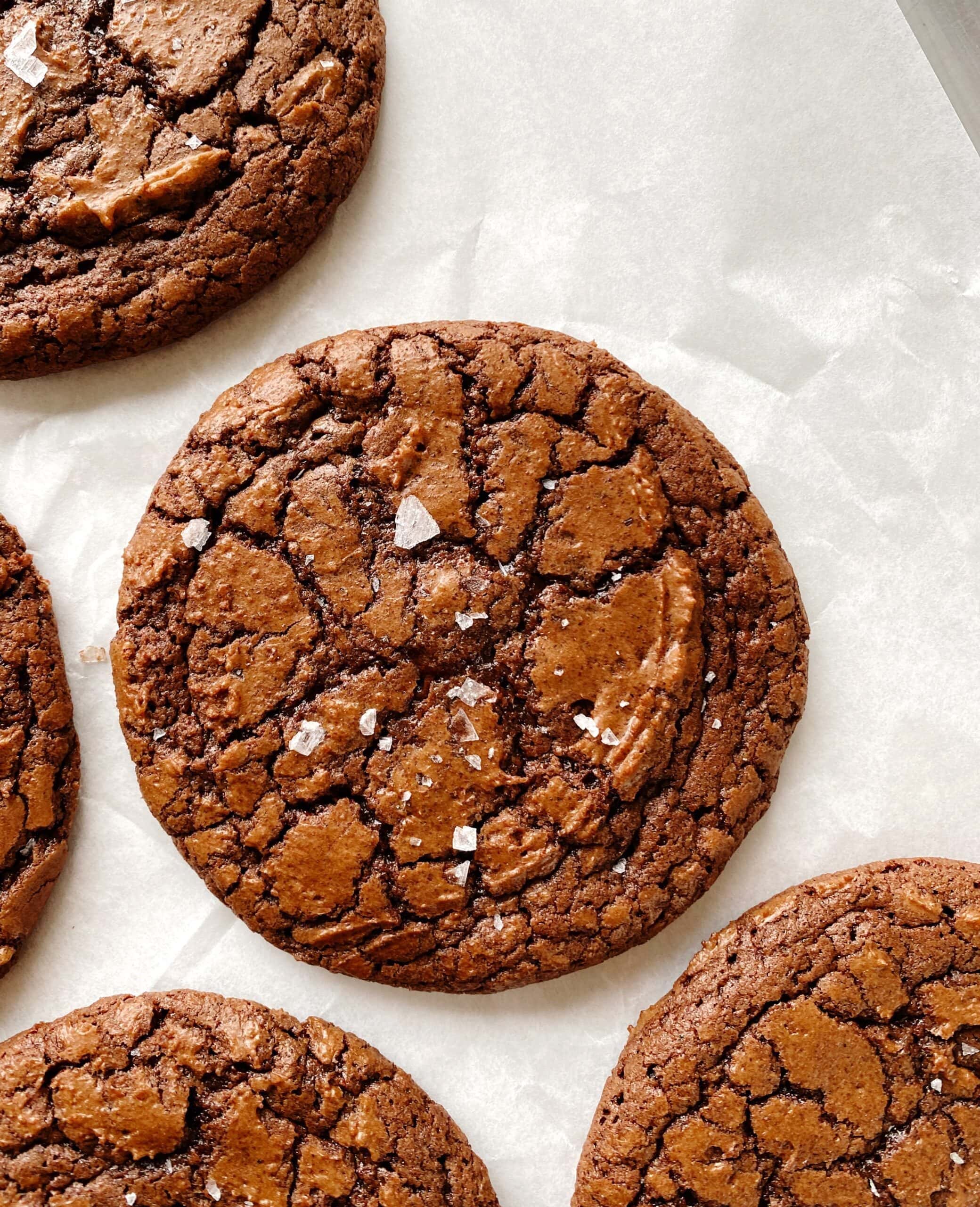 Brown Butter Brownie Cookies - The Vanilla Bean Blog