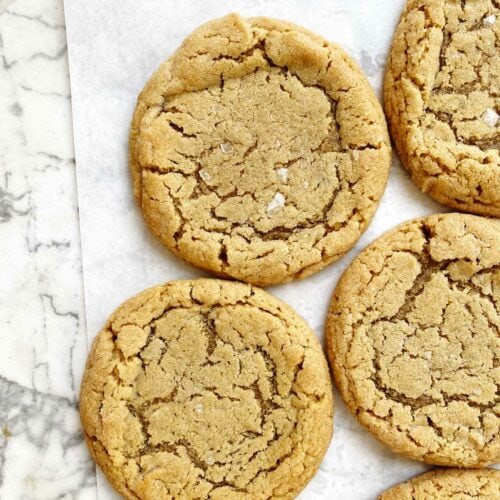 Perfectly Chewy Peanut Butter Cookies | The Vanilla Bean Blog