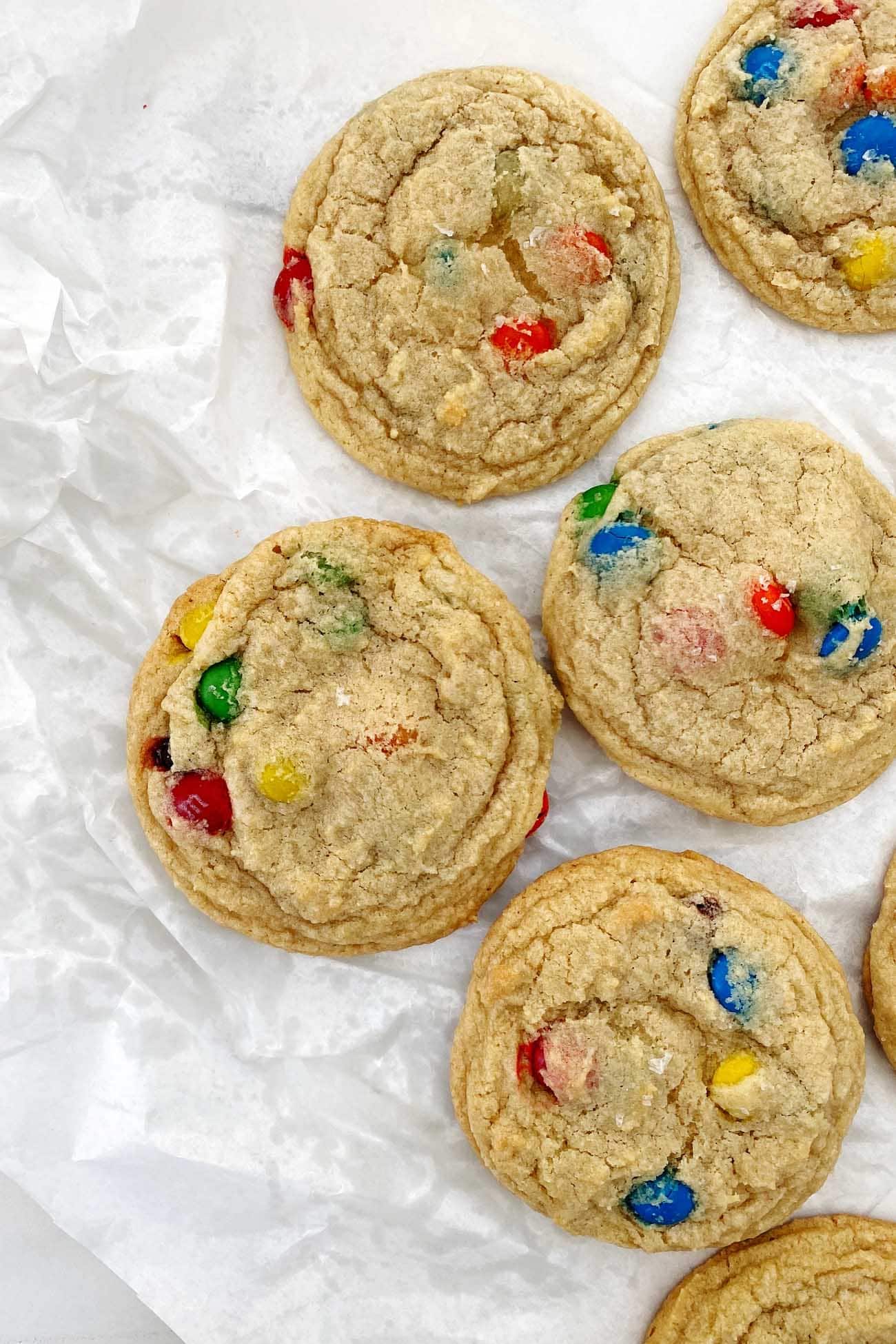 M&M Cookies – Deliciously Sprinkled