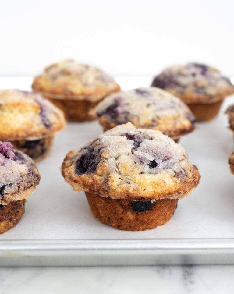 Homemade Blueberry Muffins | Sarah Kieffer