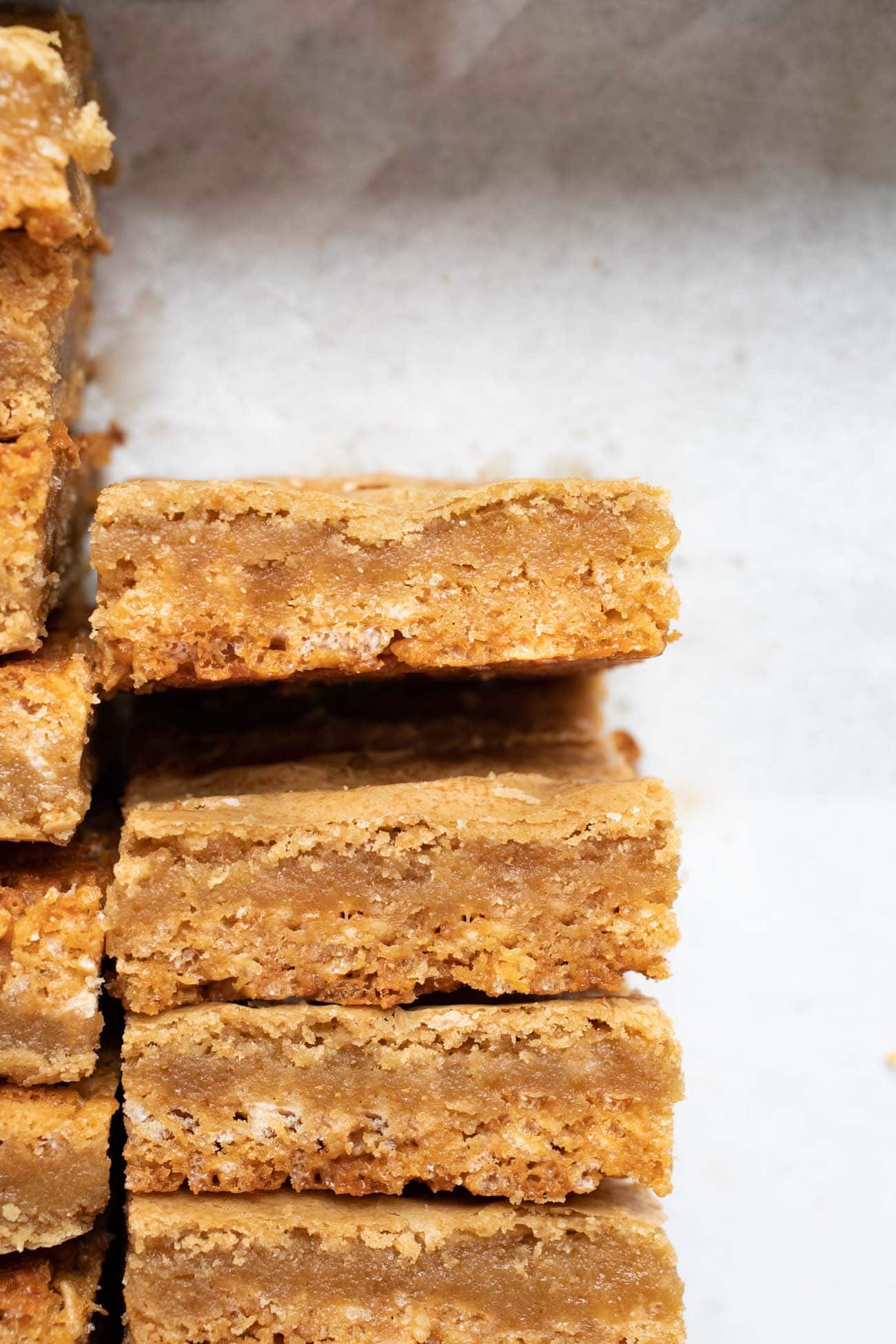 blondies bars stacked